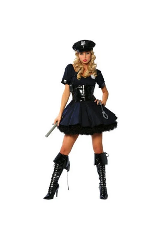 Corseted Female Cop