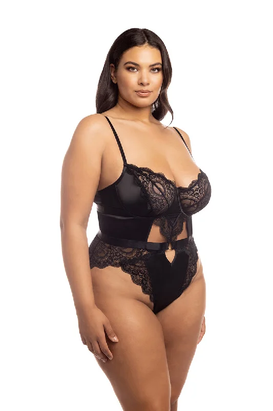 Curvy Minna Lace Teddy