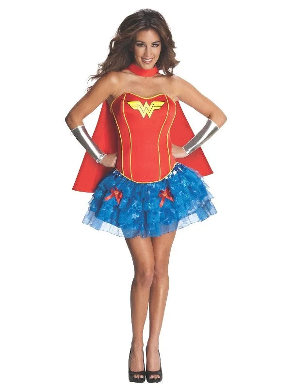 Sexy Wonder Woman Corset Costume