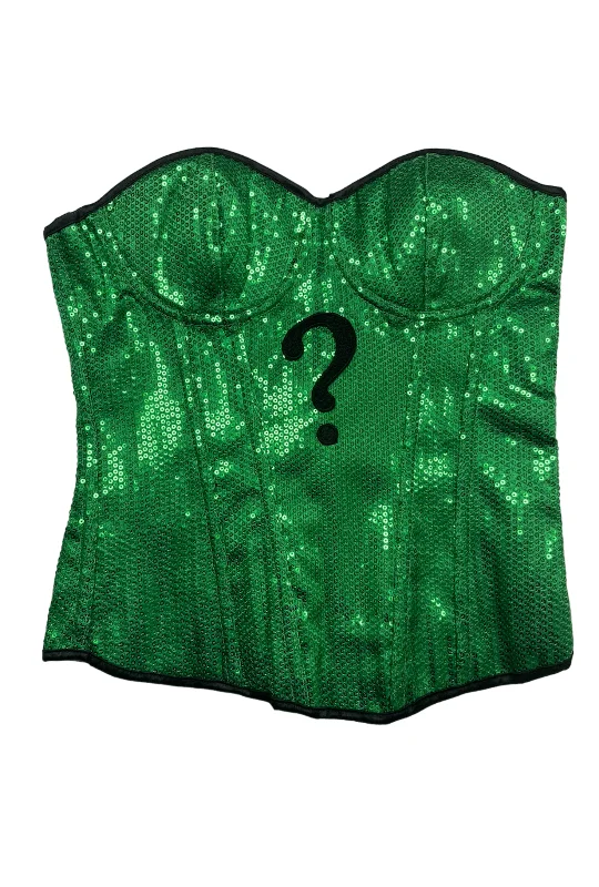 The Riddler Sequin Corset