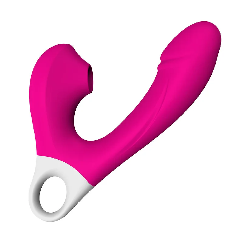 10 Speed Vibrator with 10 Speed Clitoral Sucker V4