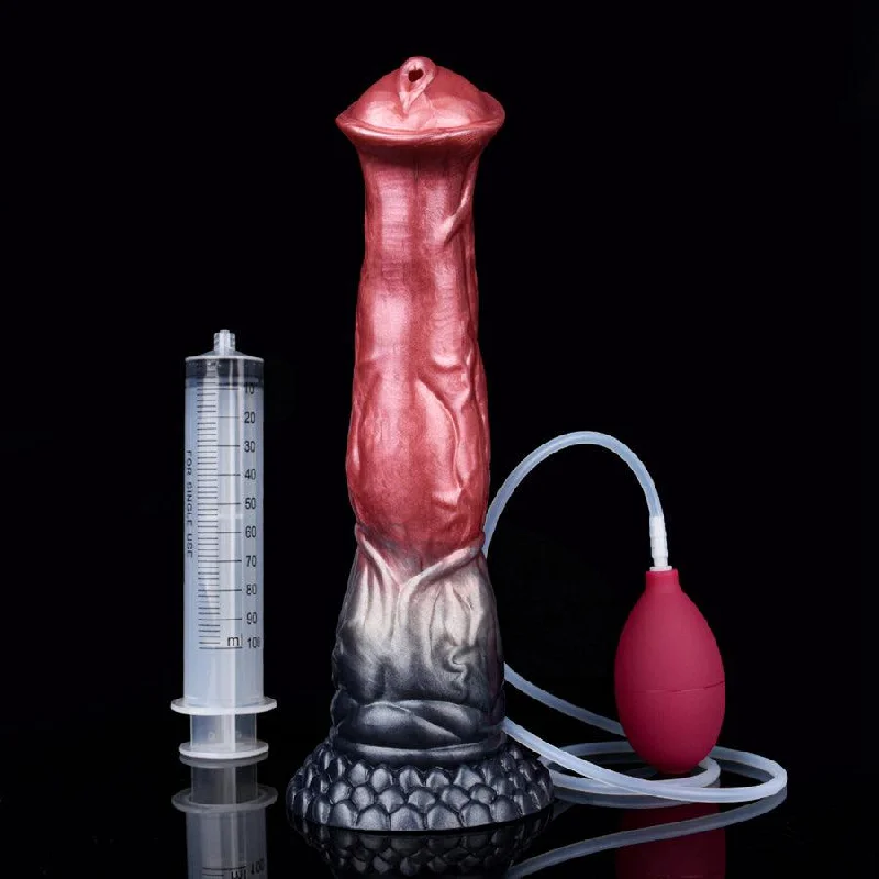 11 Inches Silicone Ejaculating War Horse Dildo