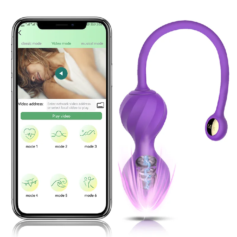 APP Bluetooth Vibrator for Women Clitoris Stimulator Wireless Vagina Ball Remote Control Vibrator