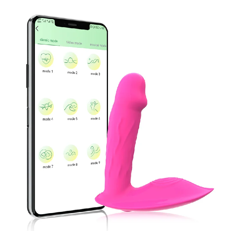 APP Control Female Wearable Clit Stimulator G-Spot Vibrators