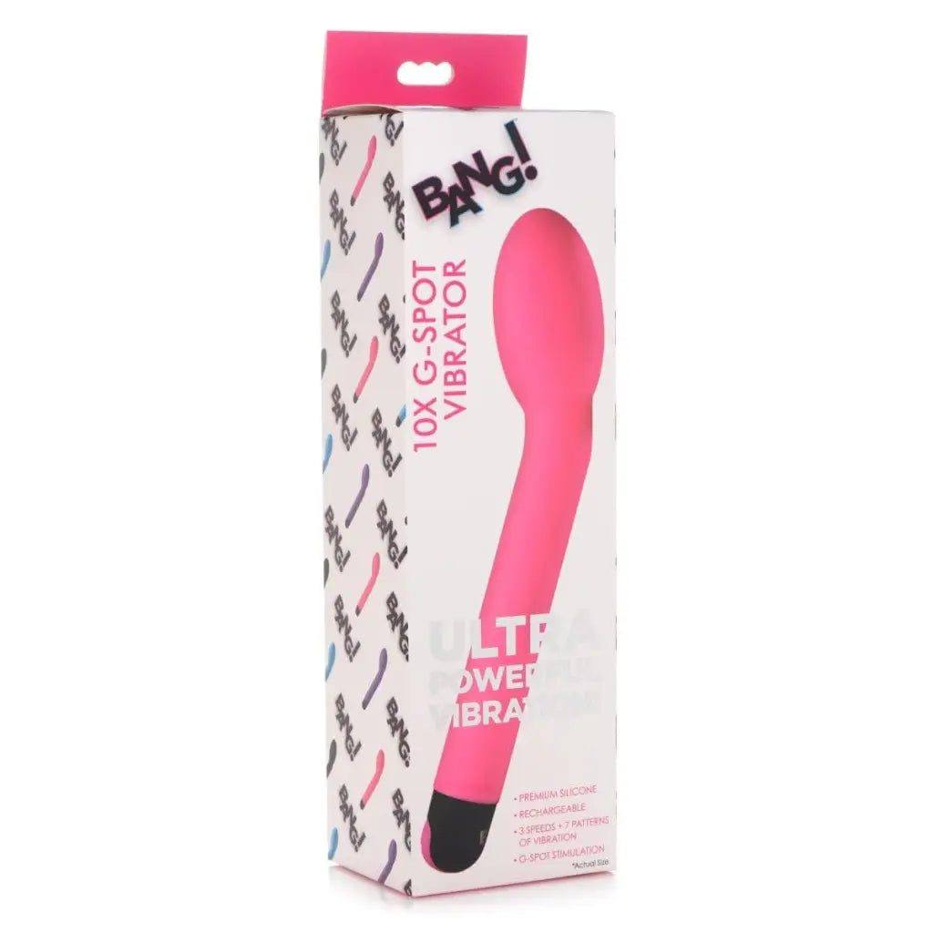 BANG! 10x Silicone G-Spot Vibrator