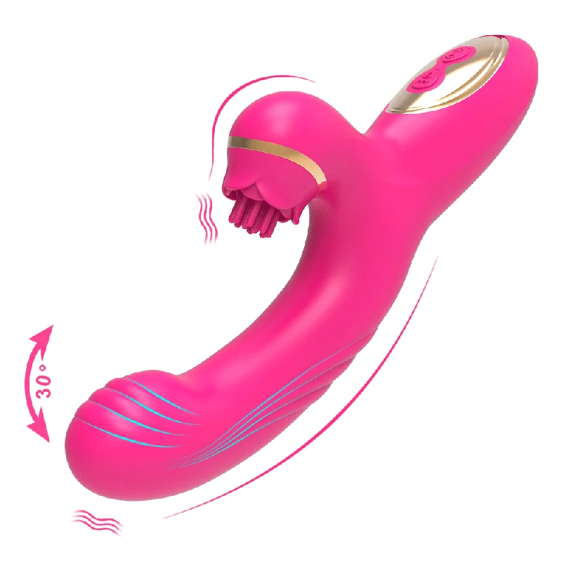 Barry - Finger Wiggle G Spot Vibrator with Clit Vibrating Stimulation