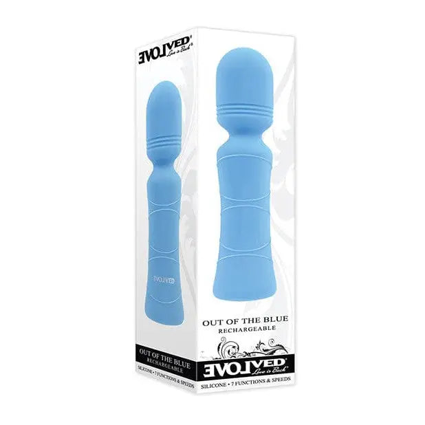 Evolved Out Of The Blue Vibrating Mini Wand - Blue