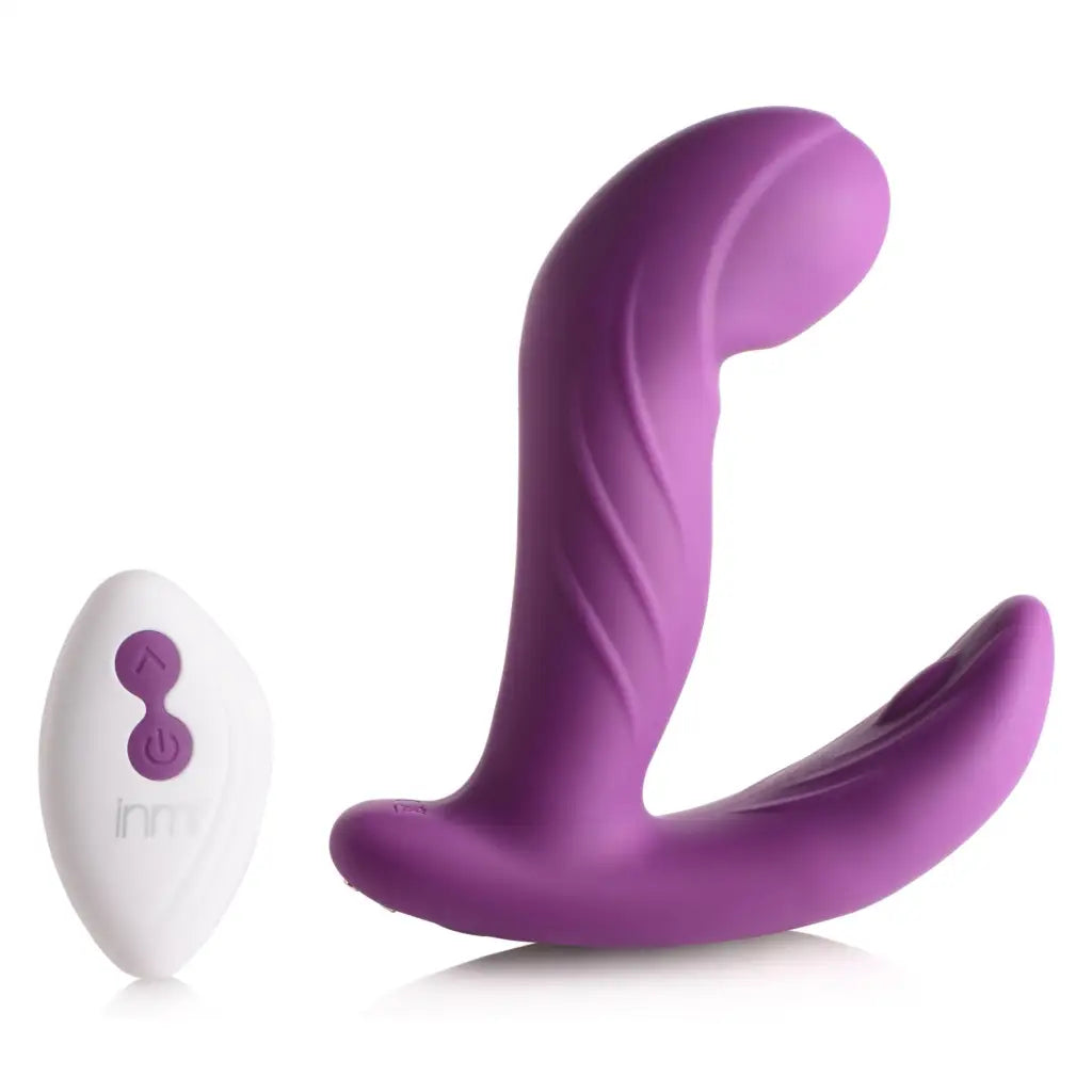 G-rocker 10x Come Hither Silicone Vibrator With Remote Control