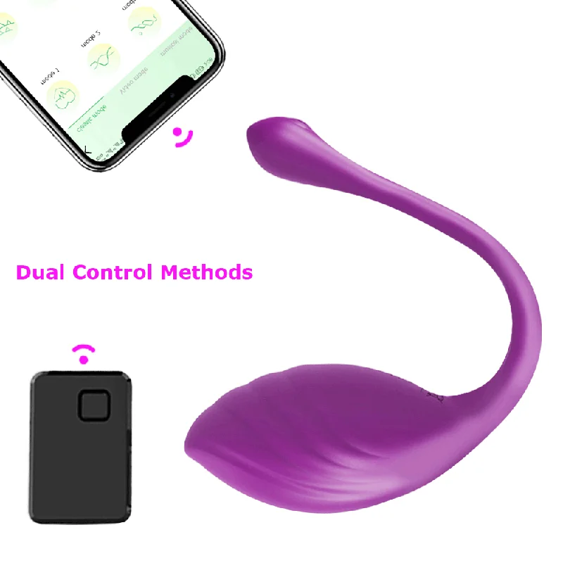 Long Distance Egg Vibrator Remote Control & App Control - W3