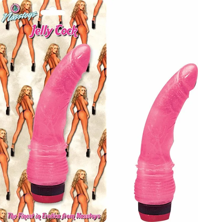 Realistic Jelly Cock Vibrator - Nasstoys