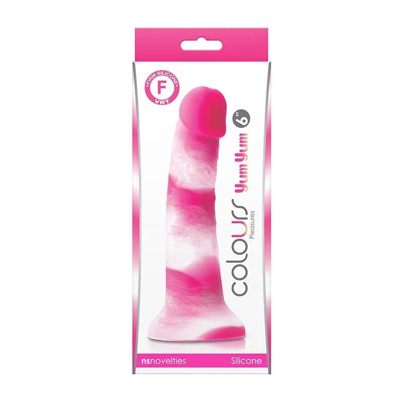 NS Novelties Colours Pleasures 6” Yum Yum Dildo