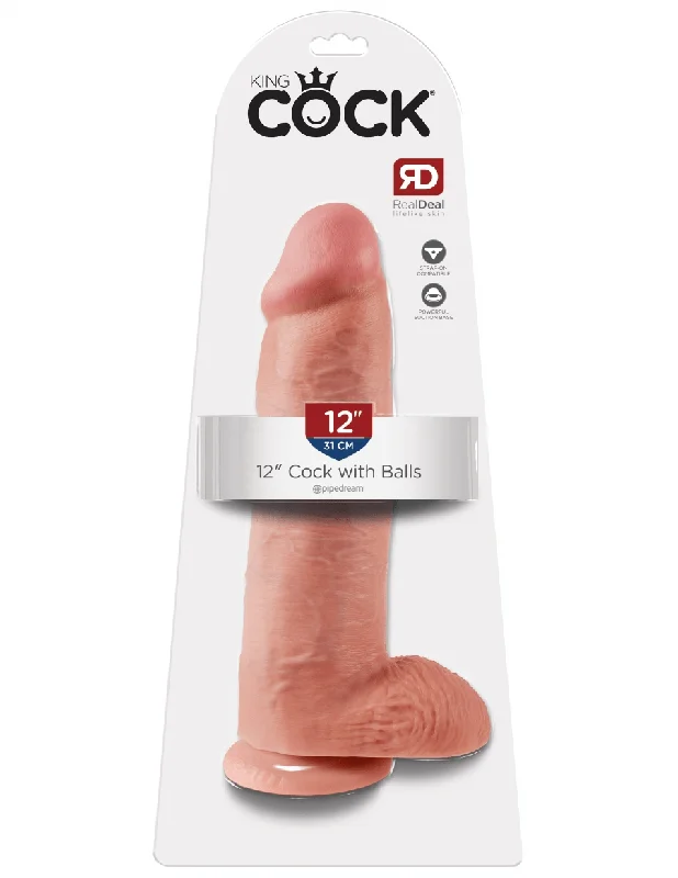 Pipedream Products King Cock 12" Cock with Balls