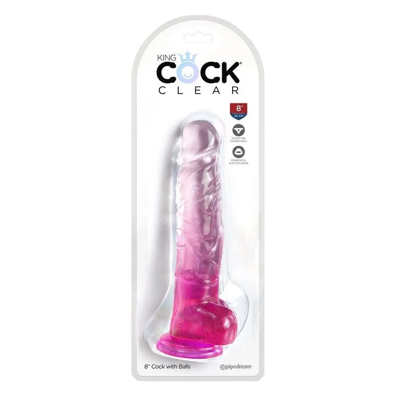 Pipedream Products King Cock 8" With Balls