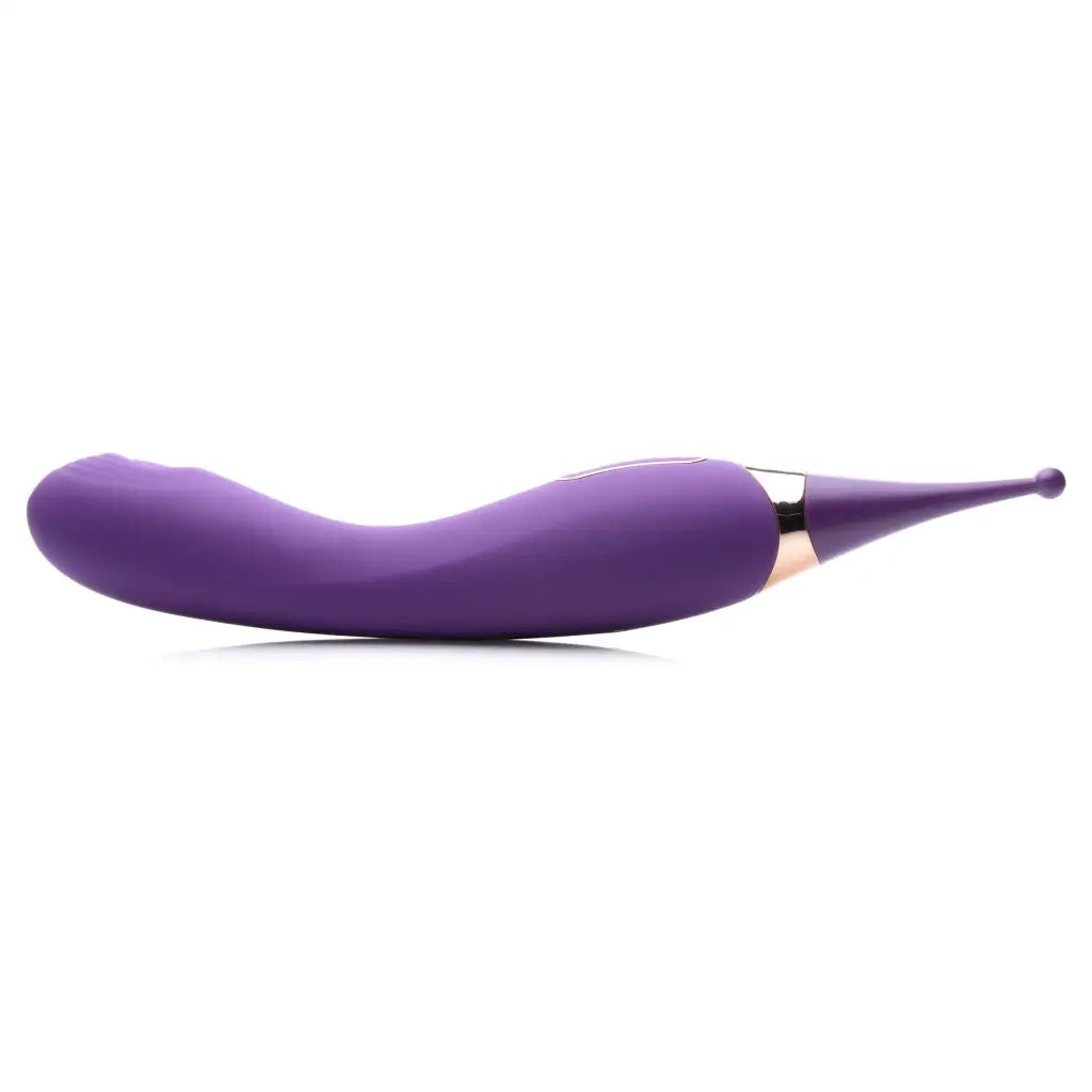 Pulsing G-spot Pinpoint Silicone Vibrator With Attachments