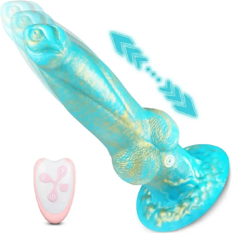 Remote Control Silicone Dildo Thruster