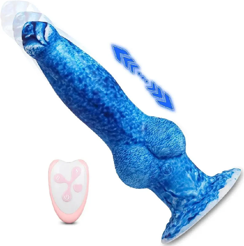 Remote Control Thrusting Vibrating Dildo