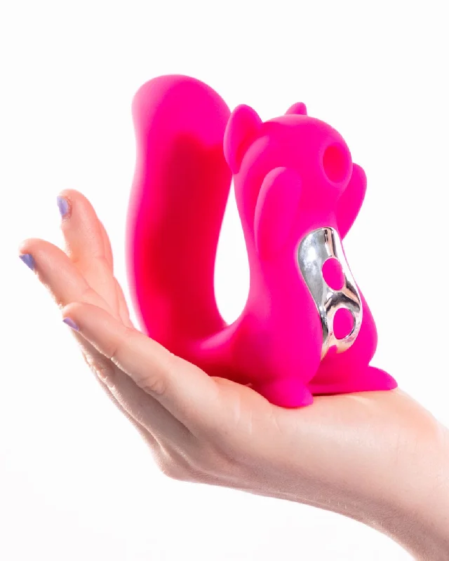 Screaming Squirrel Air Pulsation Clitoral and G Spot Vibrator