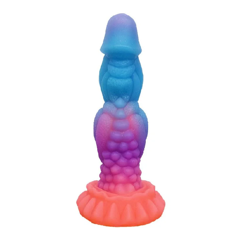 8.66 Inches Soft Silicone Dragon Cock Dildo for Women