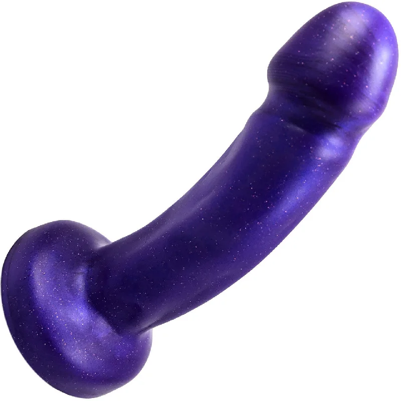 Splendid Dual-Density 6" Silicone Dildo By Uberrime - Small, Orchid