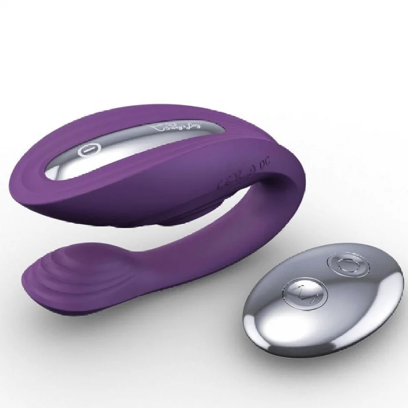 Tracy's Dog - Nina Remote Control Couple's Vibrator - Purple