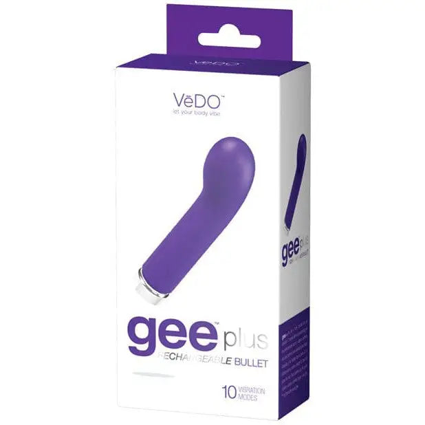 Vedo Gee Plus Rechargeable Vibe - Into You Indigo