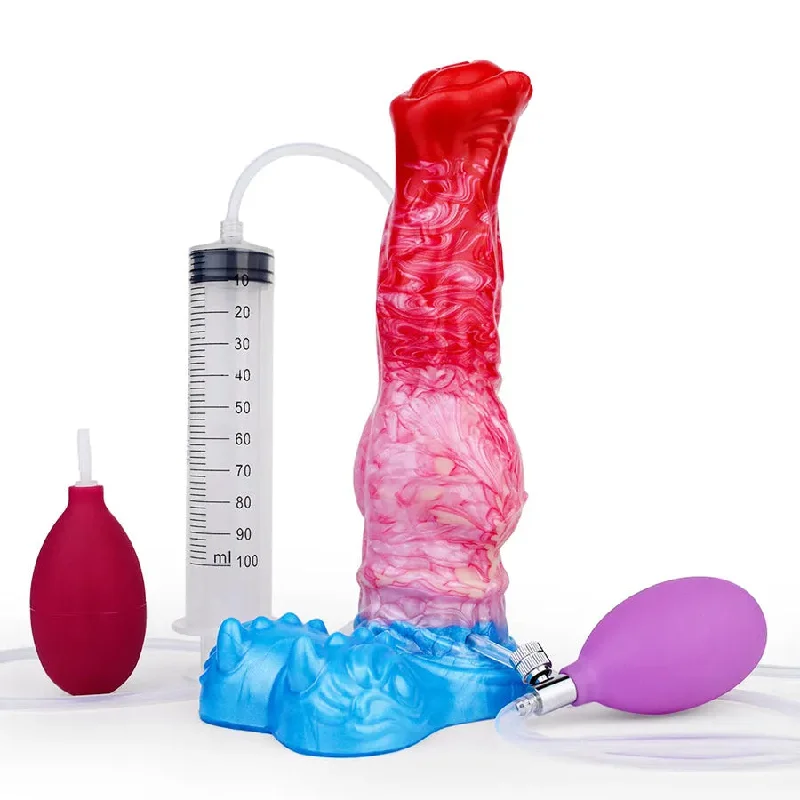 Xinghaoya Silicone Horse Inflating Dildo