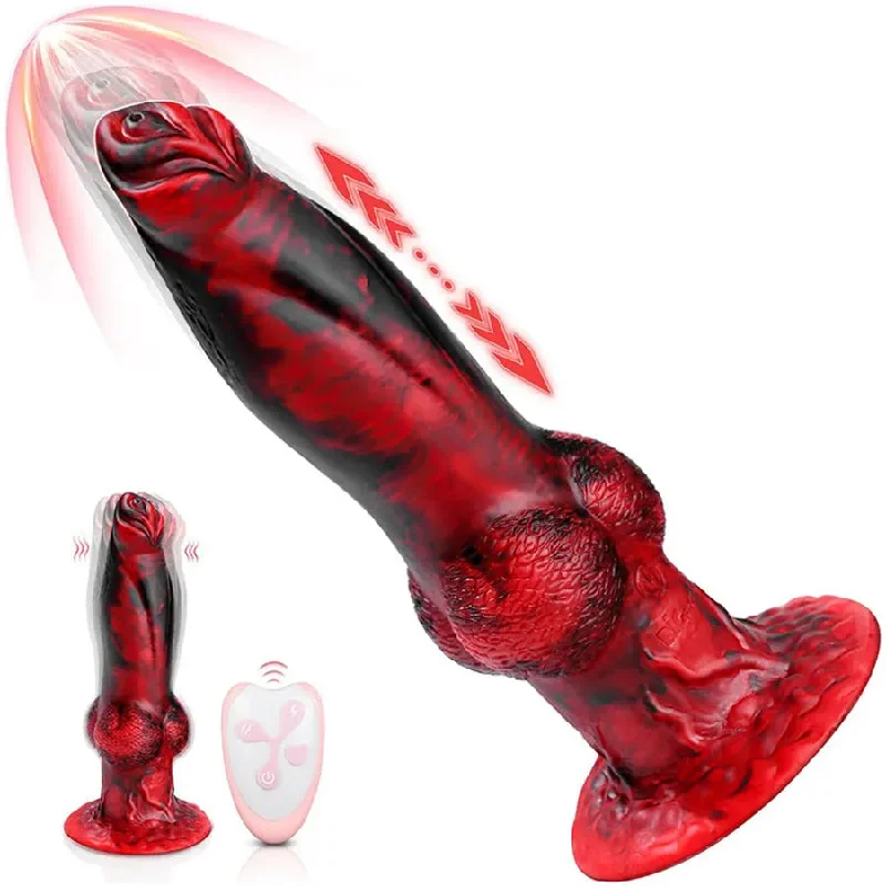 Xinghaoya Silicone Thrusting Knotted Dildo