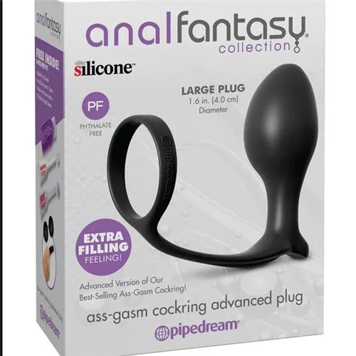 Anal Fantasy-Ass-Gasm Cockring Advanced Plug