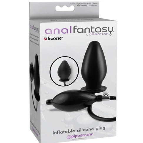 Anal Fantasy Collection - Inflatable Silicone Butt Plug