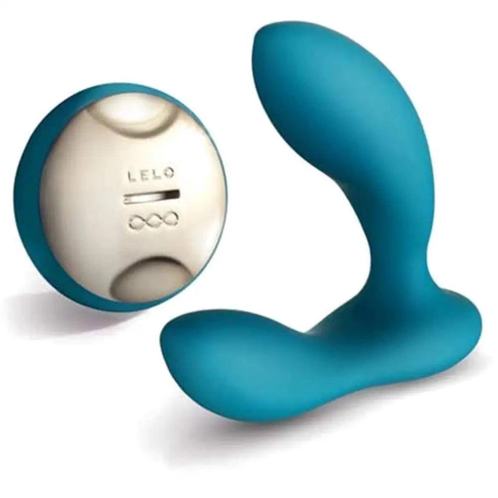 Lelo Silicone Blue Rechargeable Prostate Massager with Remote Control