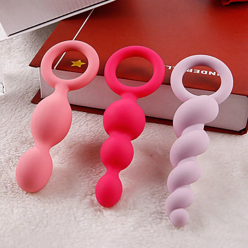 Anal Beads Silicone Butt Plug-Satisfyer